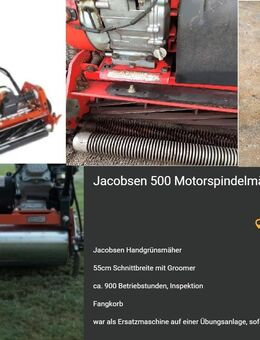 Jacobsen Handspindelmäher mit Fangbox - Nörten-Hardenberg