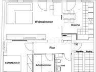 Moderne und lichtdurchflutete 3-Zimmer-Wohnung mit großzügigem Balkon in zentraler Lage - Darmstadt
