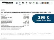 BMW X2 sDrive18d Advantage HUD AHK NAVI PARK EL. HECKKL. LED - Pohlheim