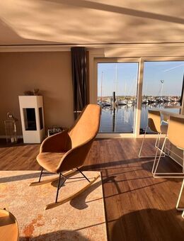 LUXUS Hausboot - 3 Etagen - 100m² Wohnen + 120 m² SONNENTERRASSE - Kamin, Kino, komplett individuell - Berlin