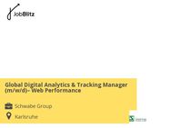 Global Digital Analytics & Tracking Manager (m/w/d)– Web Performance - Karlsruhe