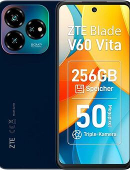 ZTE Blade V60 Vita Smartphone (16,76 cm/6,6 Zoll, 256 GB Speicherplatz, 50 MP Kamera)
