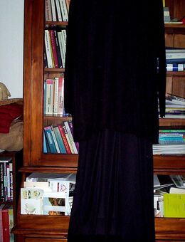 Kleid lang Lagenlook für die große Dame schwarz - tragbar von Gr. 42 - 46 pflegeleicht - Schauenburg