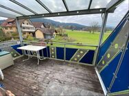 Charmante Wohnung mit großzügigem Balkon; Blick ins Grüne - Zell (Harmersbach)