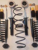 Fahrwerk Serienfahrwerk Standardfahrwerk BMW E90 E91 E92 3er Stoßdämpfer Federn Domlager Staubschutz neu in 14979