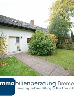 Reihenmittelhaus mit Balkon und Garten - Bremen
