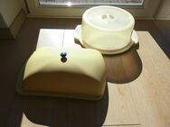 Frischhalteglocke Tortenbehälter Tortenbutler + Platte mit Haube zus. 5,- - Flensburg