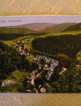 10 Stck. antike Ansichtskarten - Bodetal im Harz von 1913 - Leipzig Ost