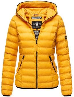 Navahoo Steppjacke Neevia modische Damen Übergangsjacke mit Kapuze