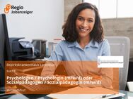 Psychologen / Psychologin (m/w/d) oder Sozialpädagogen / Sozialpädagogin (m/w/d) - Landshut