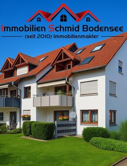 88069 Tettnang - Kau ( Bodenseekreis ) im 9 Parteienhaus Bezugsfertige 2,5 Zimmerwohnung 1.OG ca. 60,40 qm Wfl.incl. 2 TG Plätze und Keller - Tettnang