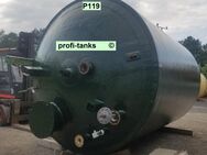 P119 gebrauchter 28.800 L GF-UP Tank doppelwandiger Kunststofftank Flachbodentank Eisen(II)Chlorid-Tank Wassertank Flüssigfuttertank Molketank - Nordhorn