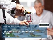 Operations Manager / Betriebsleiter (m/w/d) - München