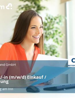 Disponent/-in (m/w/d) Einkauf / Lieferplanung - Wasserburg (Inn)