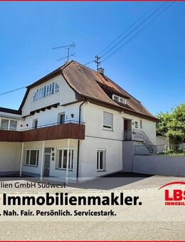 Gepflegtes, großzügiges Einfamilienhaus mit Gewerberäumen+großer Garage - Sauldorf