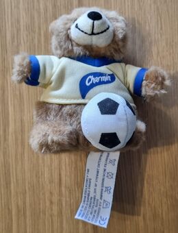 Plüschfigur, Sammelfigur Charmin Bär – als Fußballspieler - Toilettenpapier- Werbung - Essen
