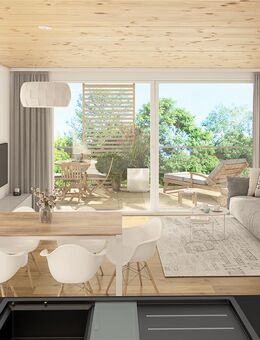 SEESICHT I Niedrigste Nebenkosten I NEUBAU I Wohnung 3.3: Lichtdurchflutete, wohngesunde 3 Zimmerwohnung in Überlingen - Überlingen