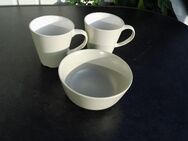 IKEA Dinera Keramik beige sandfarben 12011 10866 2 Becher+1 Schale zus. 9,- - Flensburg