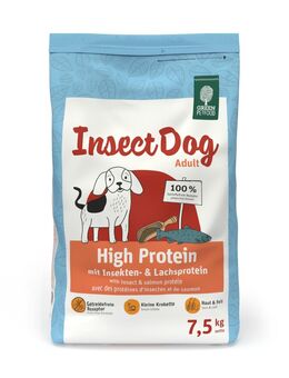 Green Petfood InsectDog High Protein Insekten & Lachs - 7,5 kg