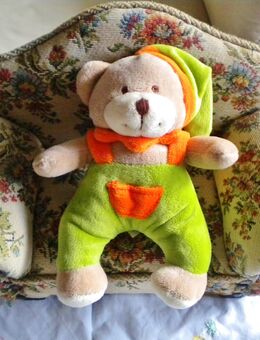 Althans Club-Plüsch-Rassel-Teddy,ca. 20 cm - Linnich