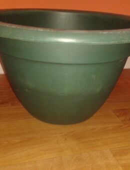 4 Stck. Pflanzschalen Kunststoff, 3x NEU! Durchm. 26cm, grün gebraucht, - Leipzig Ost
