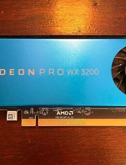 AMD Radeon Pro WX3200 – 4 GB GDDR5 (128-bit) - Marl (Nordrhein-Westfalen)
