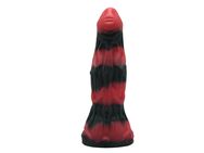 Inferno Wave Dildo – 21 cm, pulsierende Energie aus Dunkelheit und Flammen - Essen