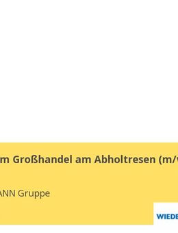 Verkäufer im Großhandel am Abholtresen (m/w/d) - Potsdam