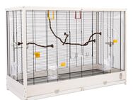 TIAKI Holz Vogelkäfig Robin XXL - L 113,4 x B 53 x H 81,7 cm