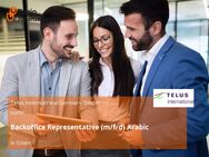 Backoffice Representative (m/f/d) Arabic - Essen