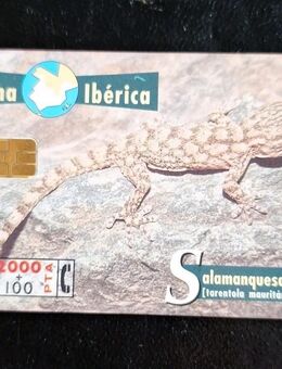 Telefonkarte Spanien Fauna Iberica 2000 100 PTA Telefónica de España - Essen