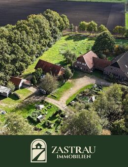 Resthof mir Dreier-Ensemble auf großzügigem Grundstück - Wardenburg