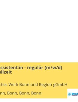 Inklusionsassistent:in - regulär (m/w/d) Vollzeit / Teilzeit - Bonn