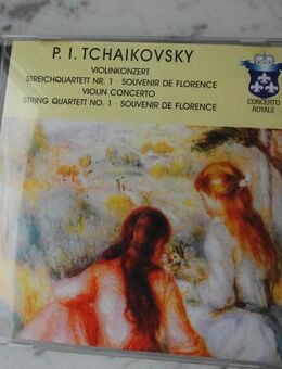 Tchaikovsky Tschaikowski Concerto Royale – 206248-360 3-CD-Set Violinkonzert Streichquartett Nr. 1 - Souvenir De Florence - Flensburg