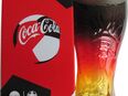 Coca Cola - Deutschland - EM Euro 2020 Schwarz Rot Gold - Glas - ca. 0,3 l. in 04838