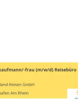Tourismuskaufmann/-frau (m/w/d) Reisebüro - Ludwigshafen (Rhein)