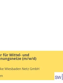 Elektroniker für Mittel- und Niederspannungsnetze (m/w/d) - Wiesbaden