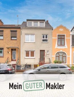 Attraktives Mehrfamilienhaus mit 3 gut vermietbaren Wohnungen und kleinem Garten - Top-Investition! - Bremen