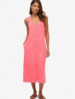 Superdry Jerseykleid BEACH JERSEY VEST MIDI DRESS Sommerkleid