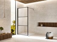 welltime Walk-in-Dusche Black Blocks, Einscheibensicherheitsglas