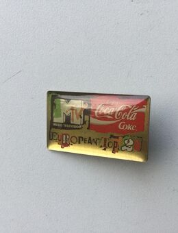 Coca-Cola Sammler Pin MTV - Fulda