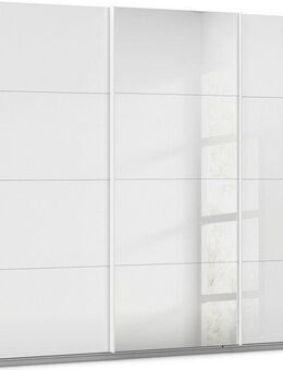 rauch Schwebetürenschrank Kleiderschrank Kleiderschränke Schrank Garderobe AGORDO mit Glasfront durchdachte Innenausstattung, in 4 Breiten und 2 Höhen MADE IN GERMANY