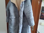 Neue damen jacke blau mit teddyfell gr.xl - Essen