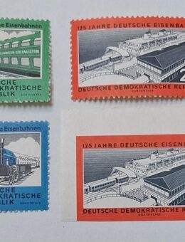 DDR 1960 125 Jahre Eisenbahn komplett postfrisch - Görlitz