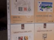 Ersttagsblätter aus 1999 bzw. 1998, 4 er Pack, alle gestempelt in Bonn - Kiel