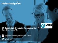 HR Specialist - Projects Compensation / Benefits (w/m/d) - Wülfrath