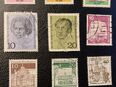 12 Briefmarken Deutsche Bundespost, gestempelt, von 1966 bis 1975 in 51377