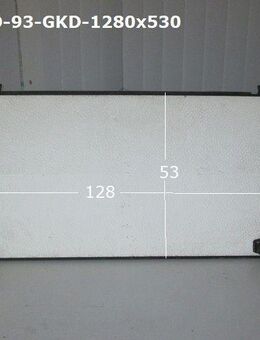 Hobby Gaskastendeckel ca 128 x 53 gebraucht (zB 460er) ohne Schlüssel, ohne Rahmen - Bugfrontdeckel / Bugklappe / Gasklappe / Flaschenkastendeckel / Flaschenkastenabdeckung - Schotten Zentrum