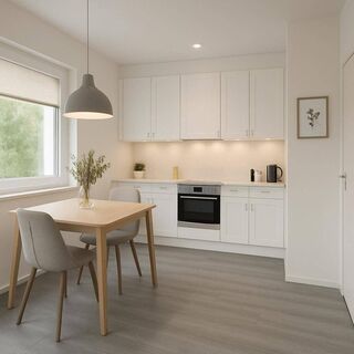 Exklusives 2 Zimmer Apartment möbliert , neu Saniert, mit Einbau- Küche, Bad / Dusche / WC