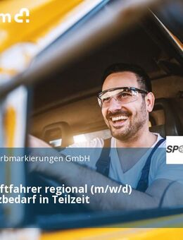 Berufskraftfahrer regional (m/w/d) Sportplatzbedarf in Teilzeit - Welden